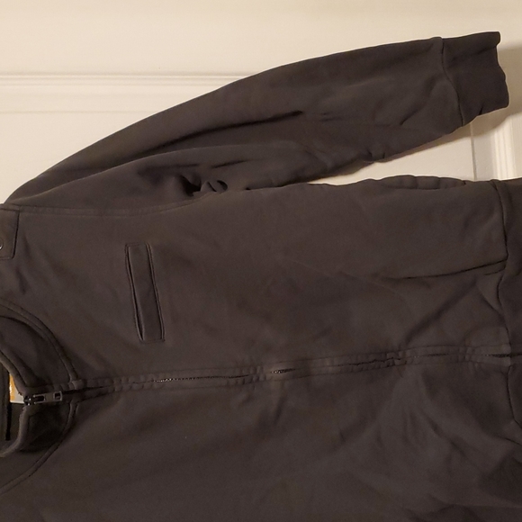 Gymboree Boys Gray Mock Zip Down Pullover Sweater - Size Medium (7-8) - Picture 4 of 9